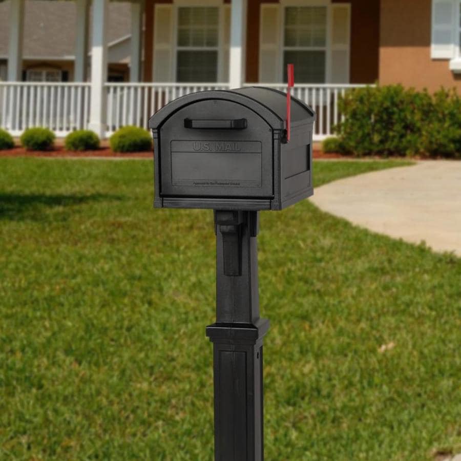 mailbox with post
