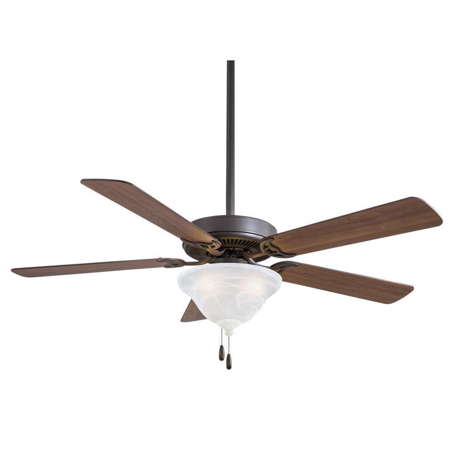 Minka Aire Contractor Uni Pack Oil Rubbed Bronze 52 In Led Indoor Ceiling Fan 5 Blade In The Ceiling Fans Department At Lowes Com