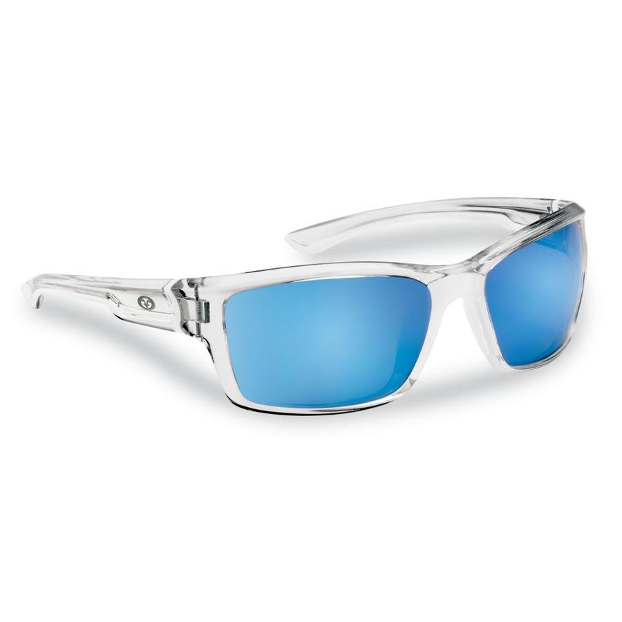 blue mirror polarized sunglasses