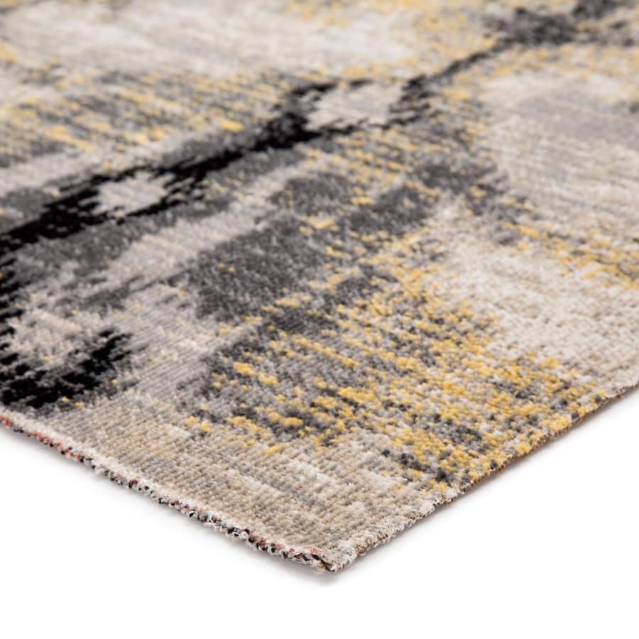 yellow gray outdoor rug
