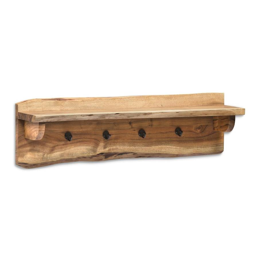 timber hook rack