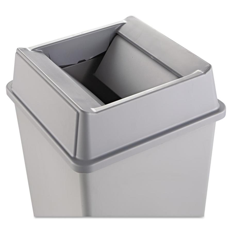 Rubbermaid Commercial 268988BG Untouchable® Recycling Swing Lid For 3569 73 3569 88 Containers Beige P 2885
