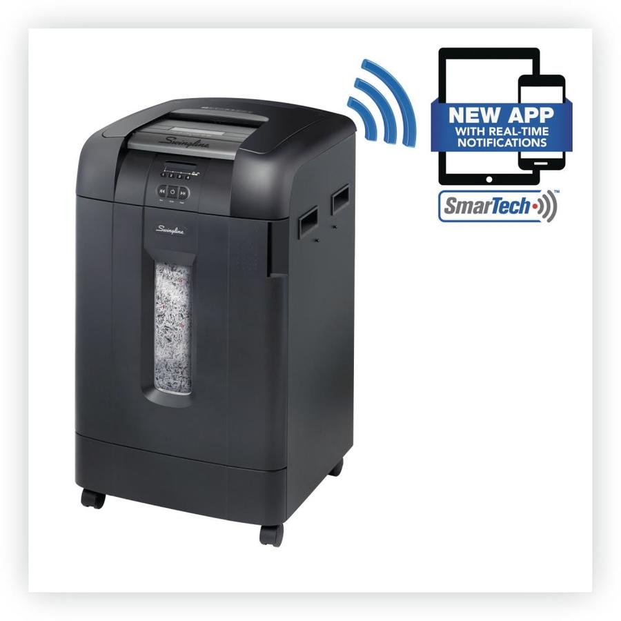 GBC StackandShred 750XL SmarTech Enabled Hands Free Super CrossCut