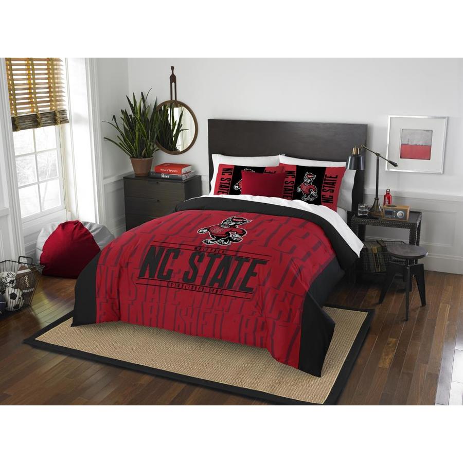 College Covers North Carolina State Wolfpack Reversible Comforter Set Full