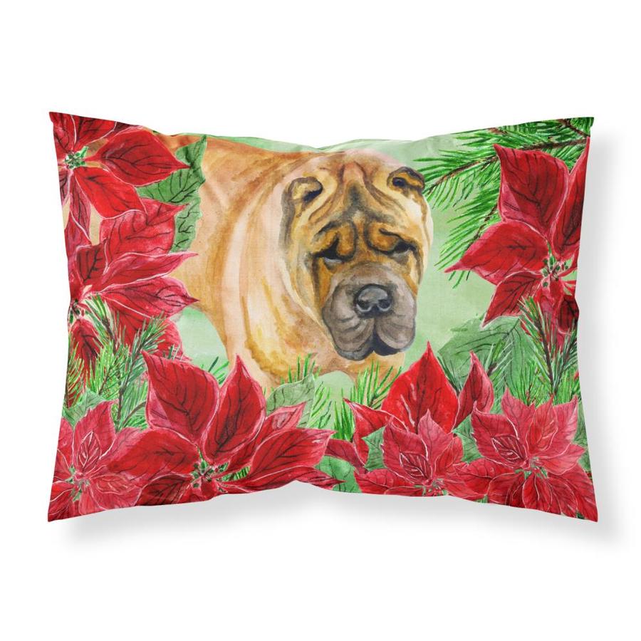 christmas pillows with dogs on them