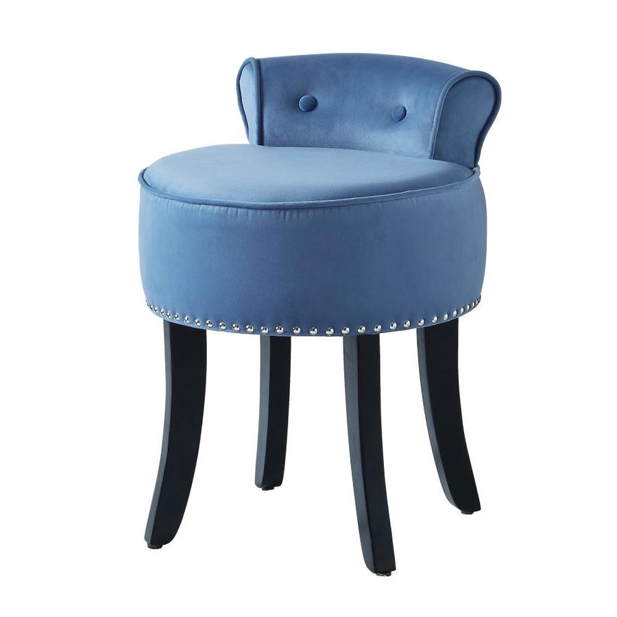 vanity chair with back