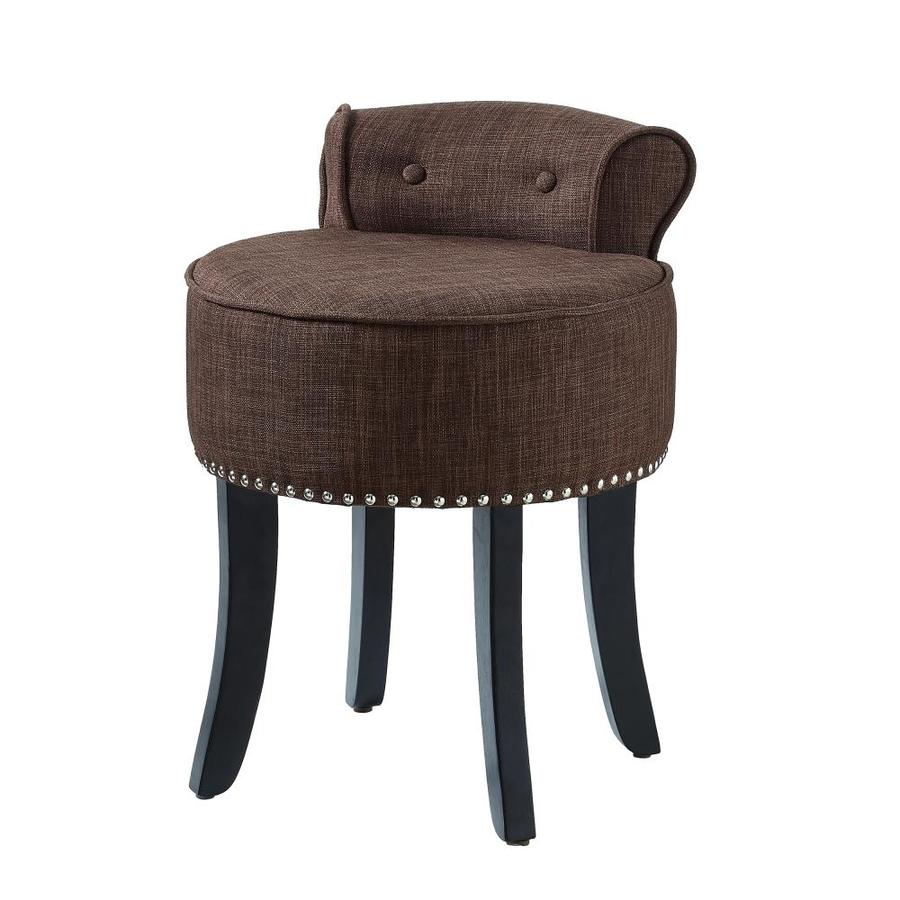 vanity stool with back