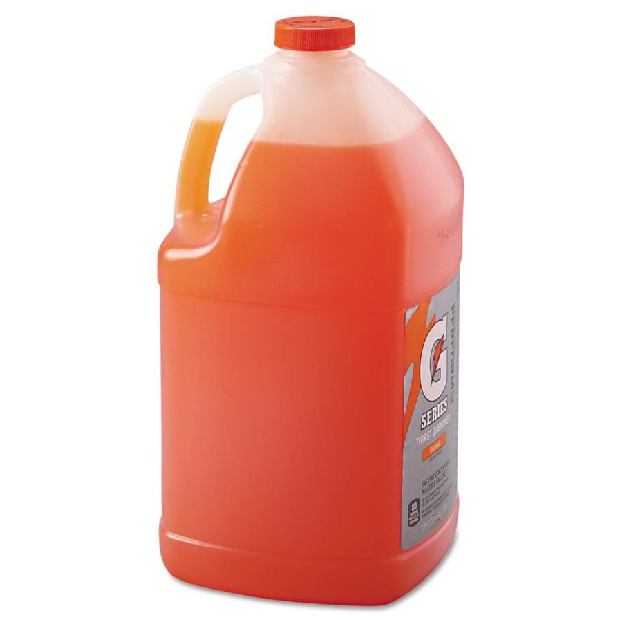 Gatorade Liquid Concentrate, Orange, One Gallon Jug, 4/Carton in the