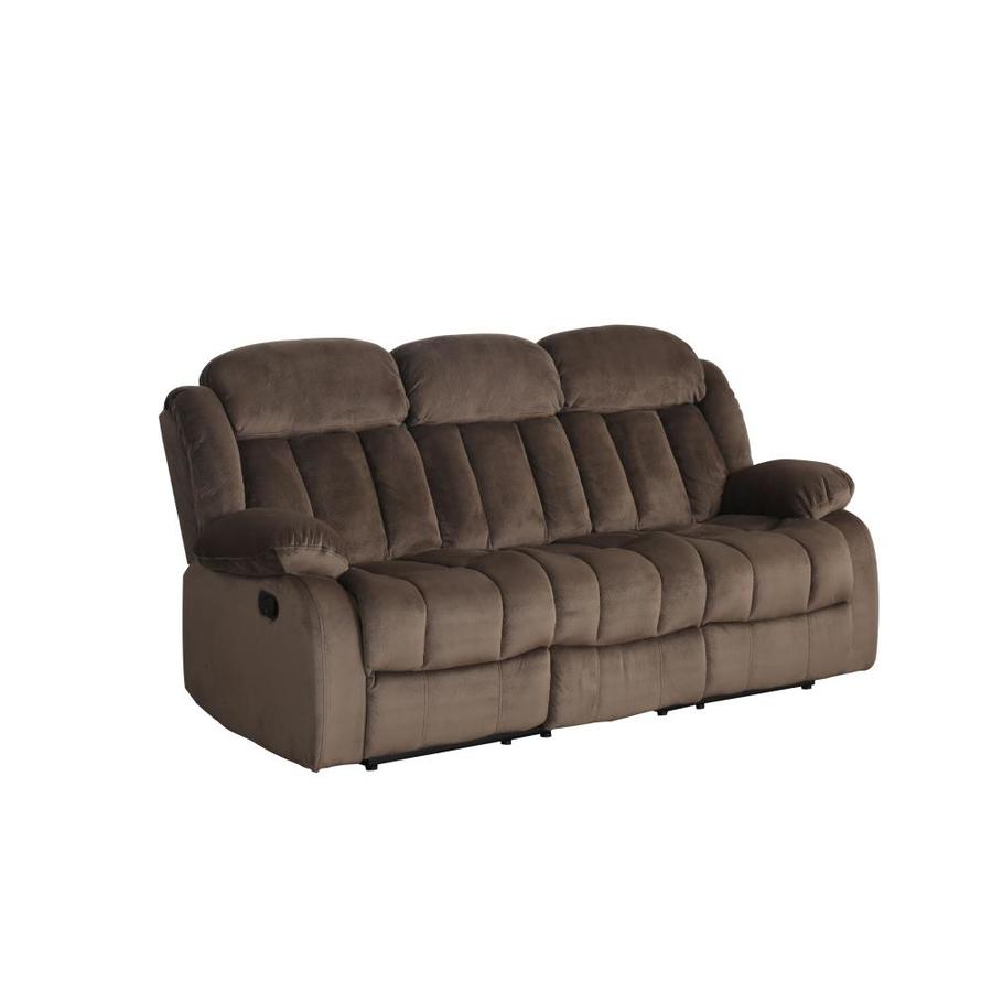 microfiber reclining sofa