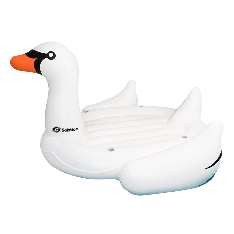 inflatable swan pool float