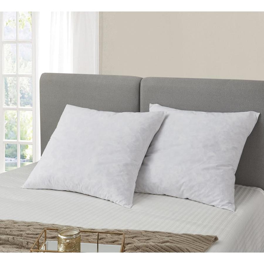 white bed pillows