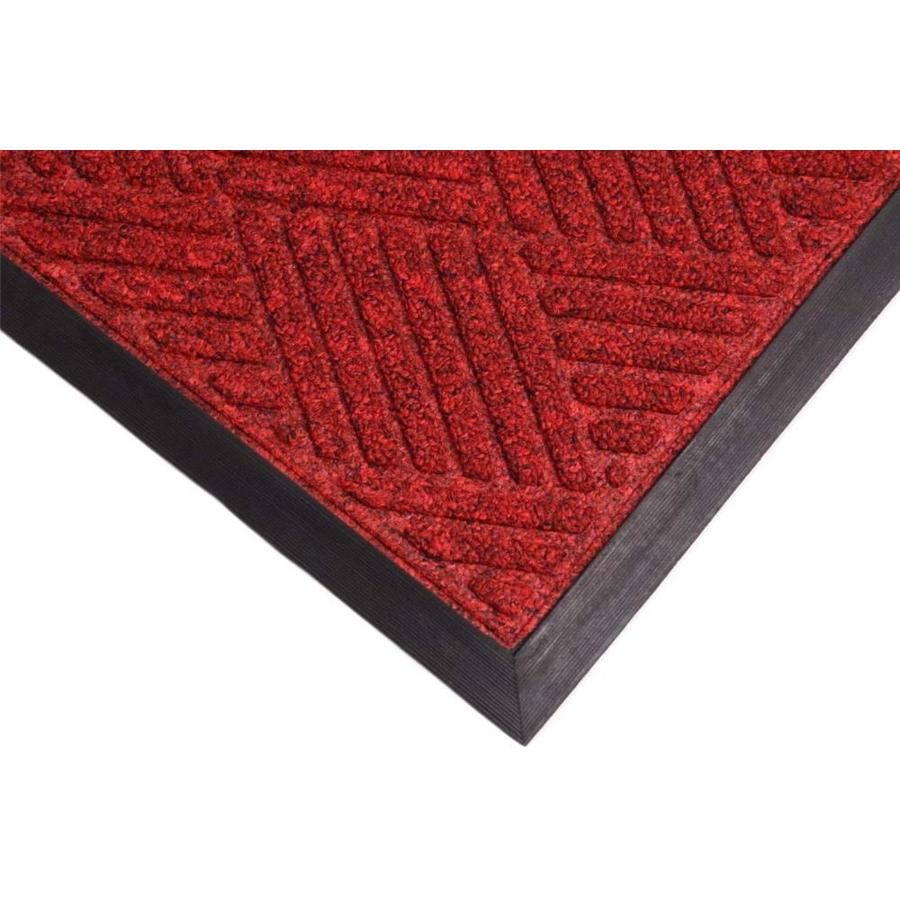 Rhino Mats OPUS Red Rectangular Indoor/Outdoor Door Mat 2ft x