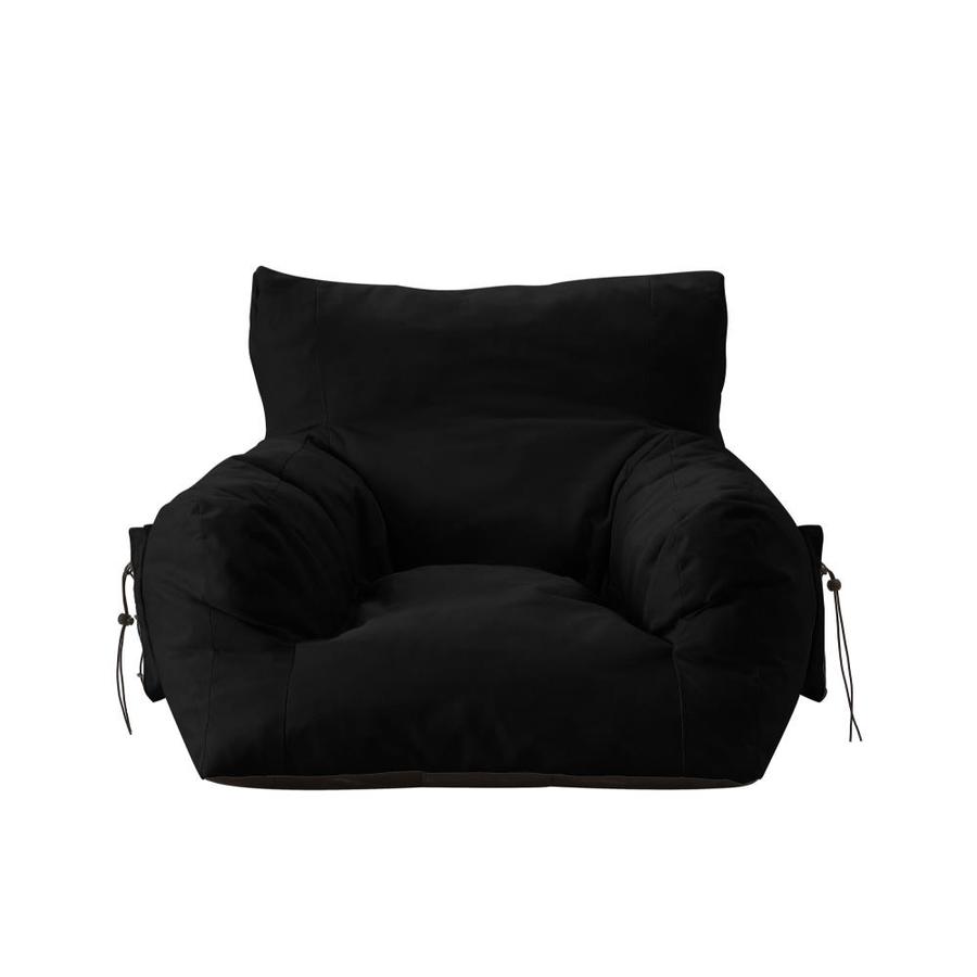 black comfy chair