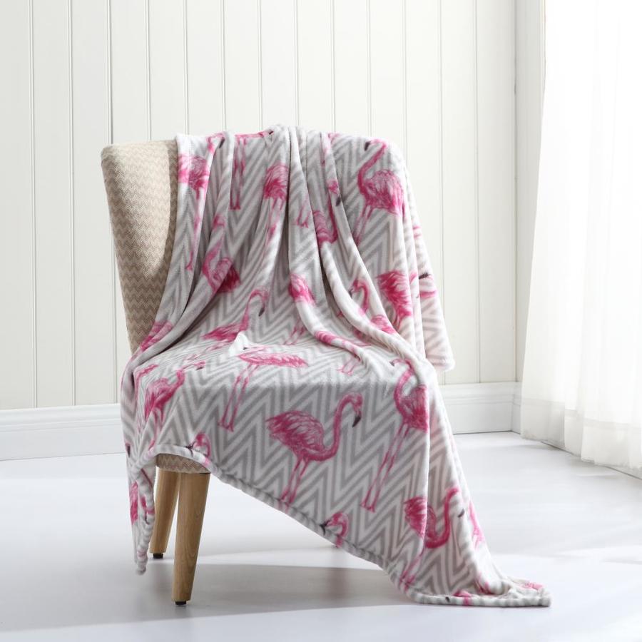 pink throw blanket