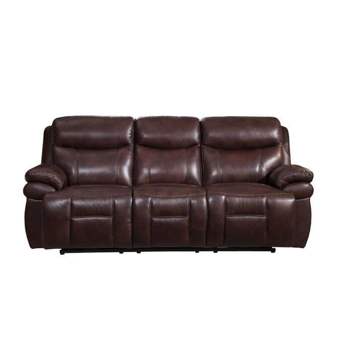 Hydeline Springfield Casual Brown Genuine Leather Reclining Sofa In The Couches Sofas Loveseats Department At Com - Genuine Leather Reclining Sofa And Loveseat Hydeline Springfield Casual Brown Genuine Leather Reclining Sofa In The Couches Sofas Loveseats Department At Com - Genuine Leather Reclining Sofa And Loveseat