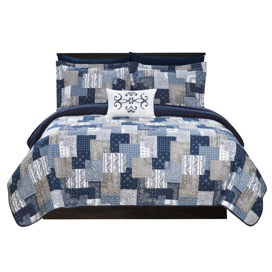 blue king quilt