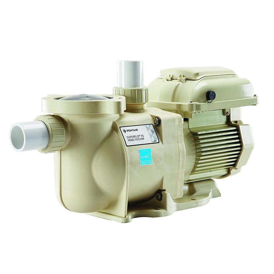 Pentair Pentair Superflo 1 5 Hp 115 8 230 Volt Variable Speed Vs Pool Pump 3401 In The Pool Pumps Department At Lowes Com