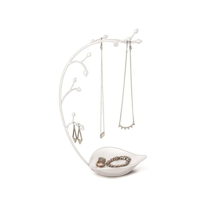 Umbra Orchid Jewelry Stand White In The Jewelry Armoires