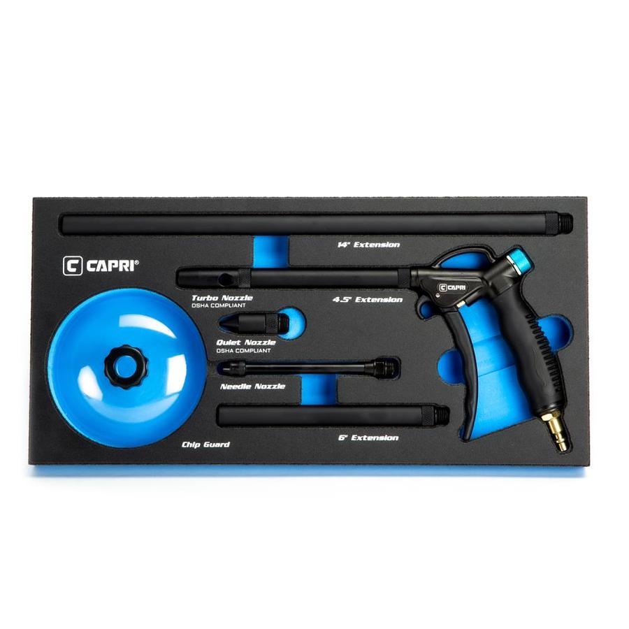 Capri Tools Windstorm EX High Performance Air Blow Gun, Master Set with