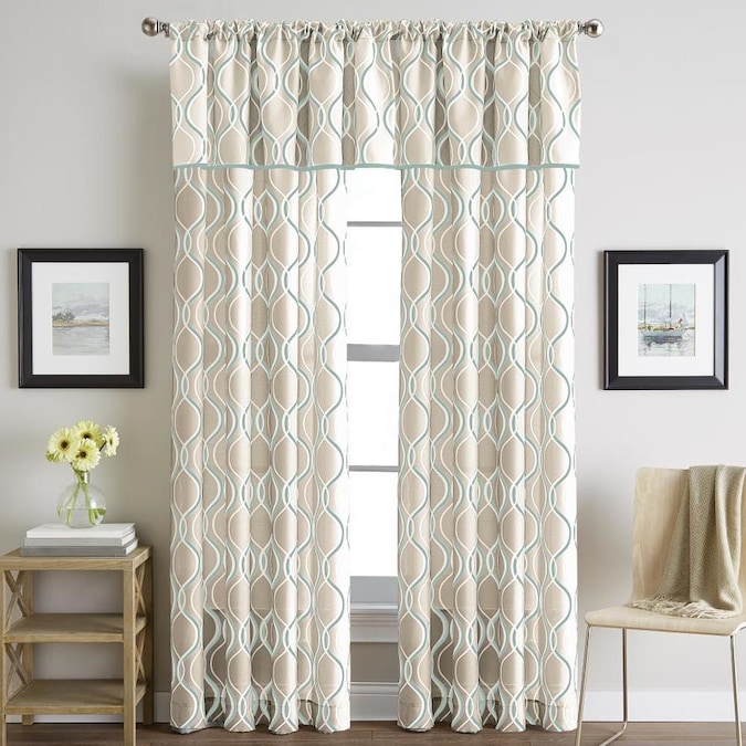 CHF MOROCCO VALANCE AQUA in the Valances department at