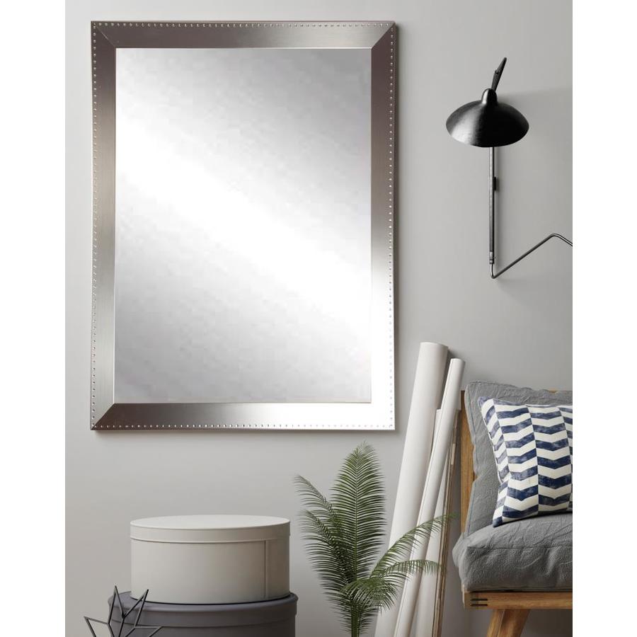 silver framed mirrors