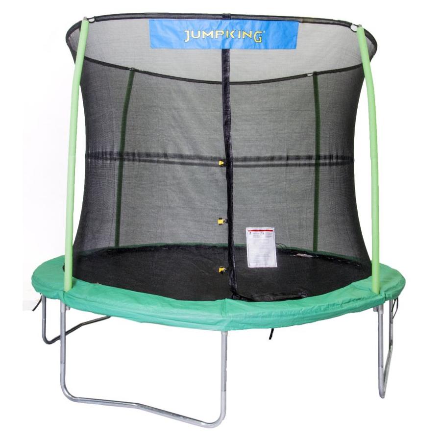 Jumpking 10 Ft Trampoline And Enclosure In The Trampolines Department At Lowes Com