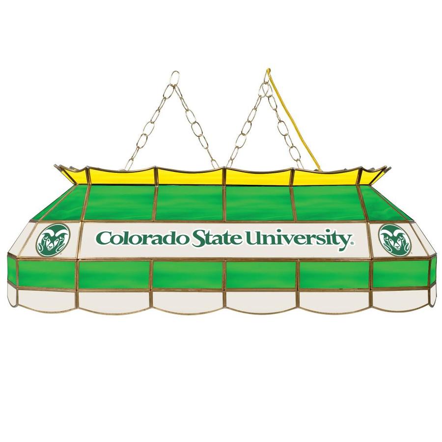 Trademark Gameroom Colorado State University 3 Shade Billiard Lamp