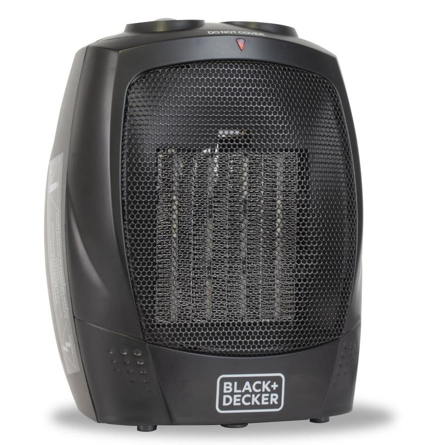 BLACK+DECKER 1500Watt Ceramic Compact Personal Indoor Electric Space
