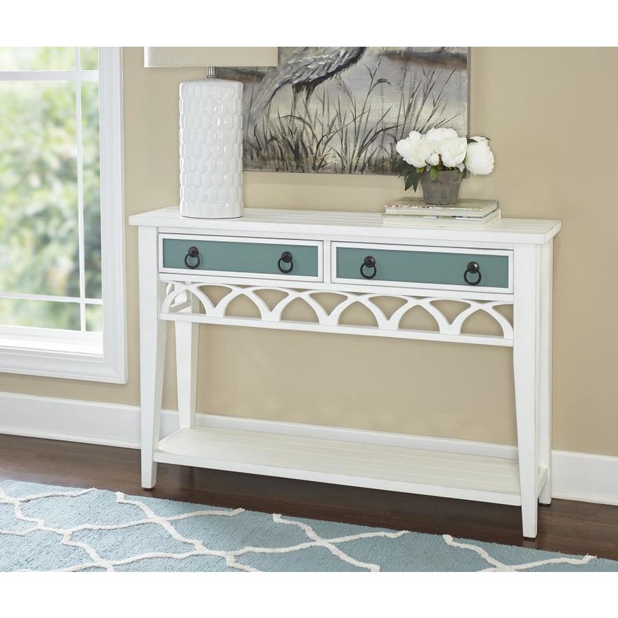 Powell Elliana Faux Planked Coastal Console Table In The Console Tables ...