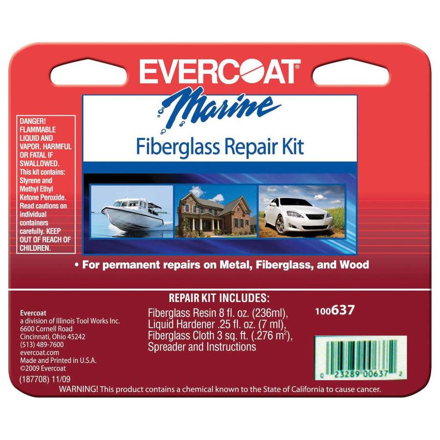 fiberglass repair kit lowes