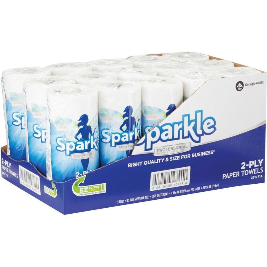 sparkle 8 roll paper towels