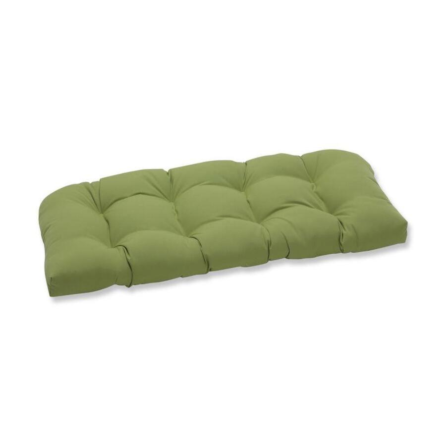 Pillow Perfect Colefax Pesto Green Patio Loveseat Cushion In The Patio Furniture Cushions Department At Lowes Com