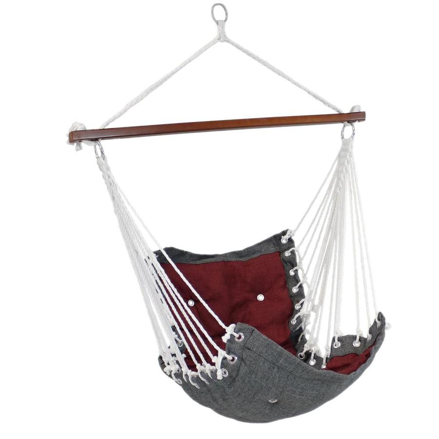 red hammock swing