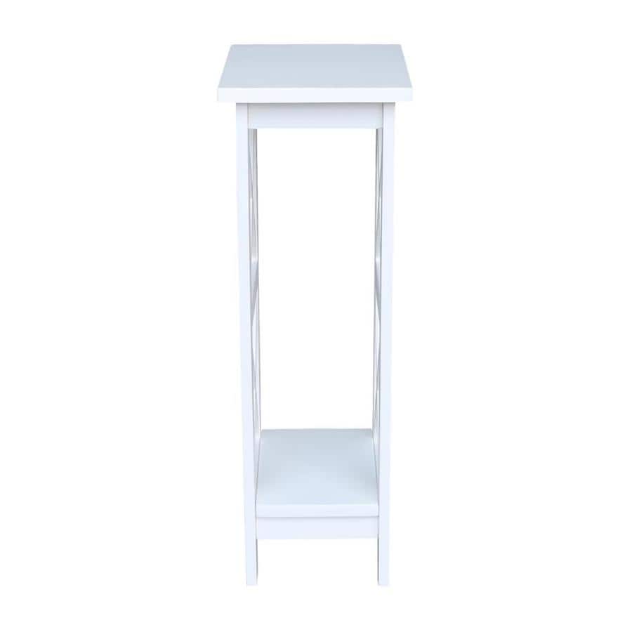 International Concepts 36in White Indoor Square Wood