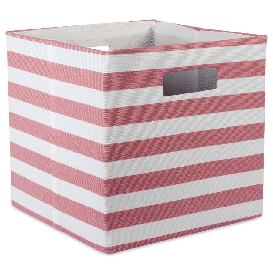 pink storage boxes baskets