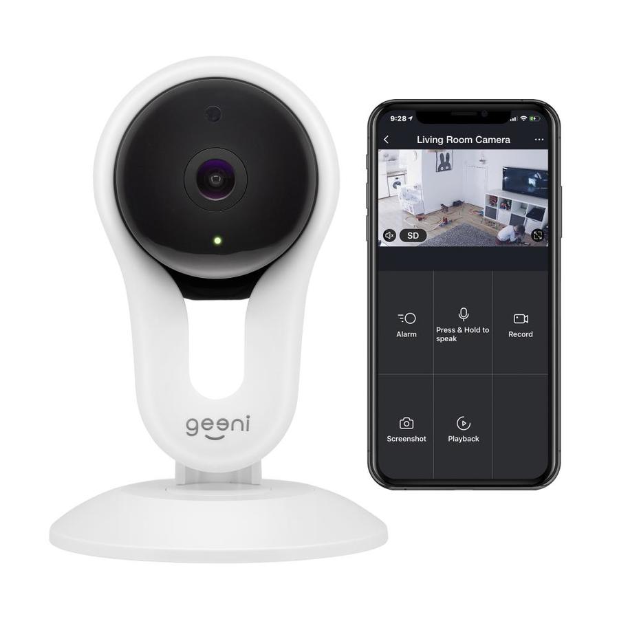 Geeni Geeni Aware Series Plug In Wired Smart Indoor Security Camera In