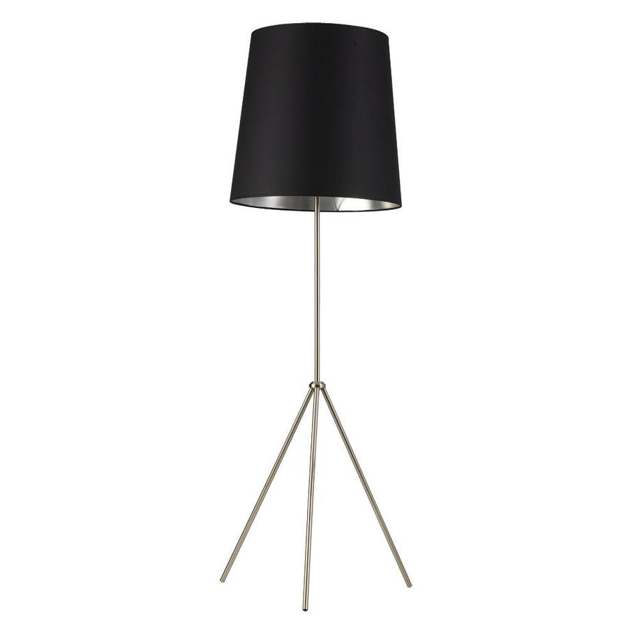 chrome tripod floor lamp