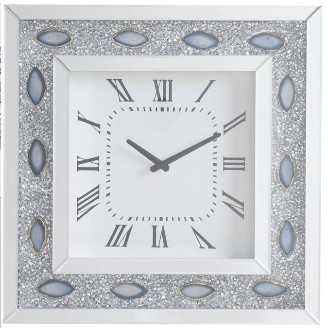 Benzara Og Square Wall Clock In The Clocks Department At Com - Square Wall Clock Images Benzara Og Square Wall Clock In The Clocks Department At Com - Square Wall Clock Images