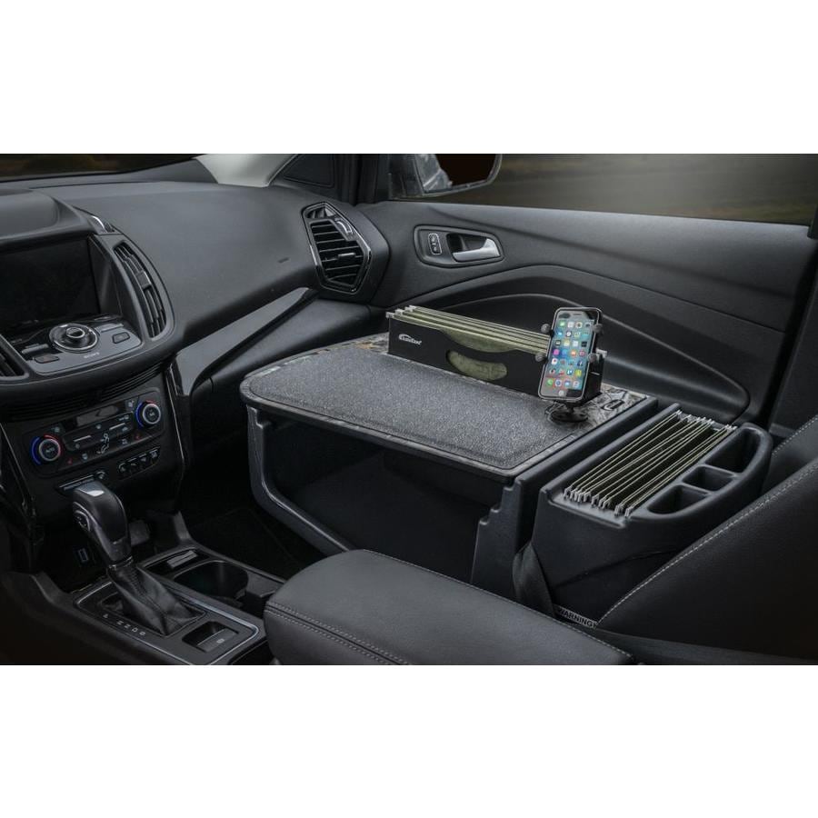 AutoExec AUE29200 Efficiency FileMaster Car Desk Realtree Edge Camouflage with Phone Mount