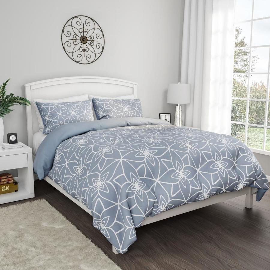 Hastings Home Comforter Set with Exclusive Stargaze Design- 3 Piece Full/Queen Bed Set with 2 ...