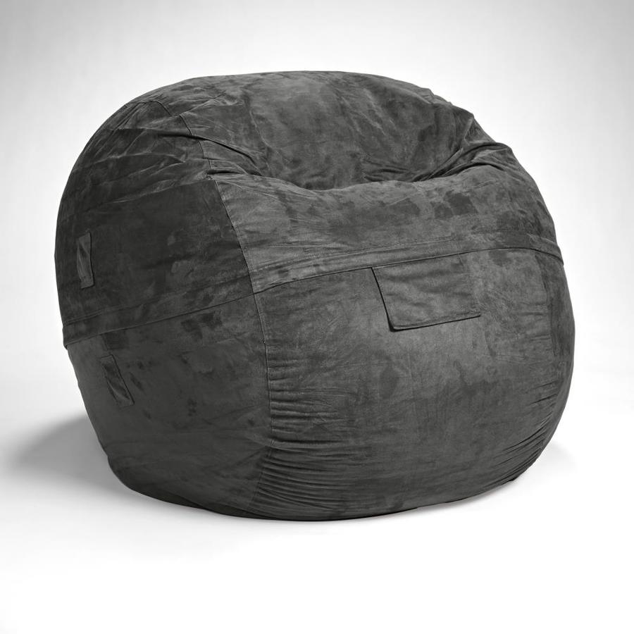 AJD Home Gray Bean Bag Chair in the 