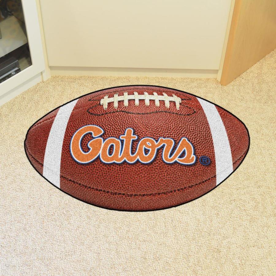 FANMATS Florida Gators NCAA Photorealistic Football Mat 1-1/2-ft X 2-1/ ...