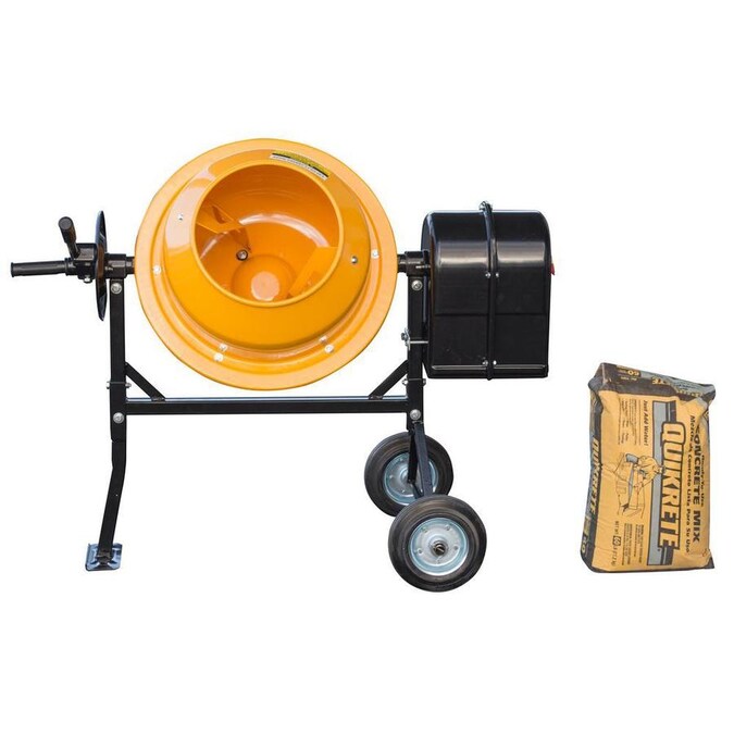 Pro-Series by Buffalo Tools 1.25 Cubic Foot Electric Cement Mixer in