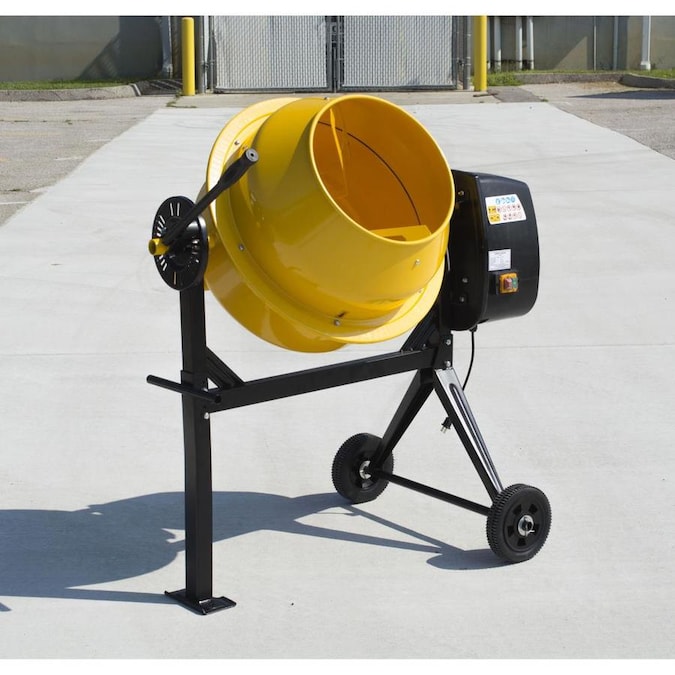 Pro-Series by Buffalo Tools 3.5 Cubic Foot Electric Cement Mixer in the