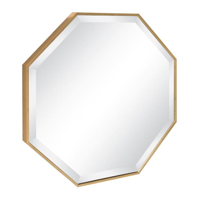 Kate And Laurel Rhodes 1 5 In L X 24 75 W Octagon Gold Beveled Wall Mirror The Mirrors Department At Com - Beveled Wall Mirror Gold Kate And Laurel Rhodes 1 5 In L X 24 75 W Octagon Gold Beveled Wall Mirror The Mirrors Department At Com - Beveled Wall Mirror Gold