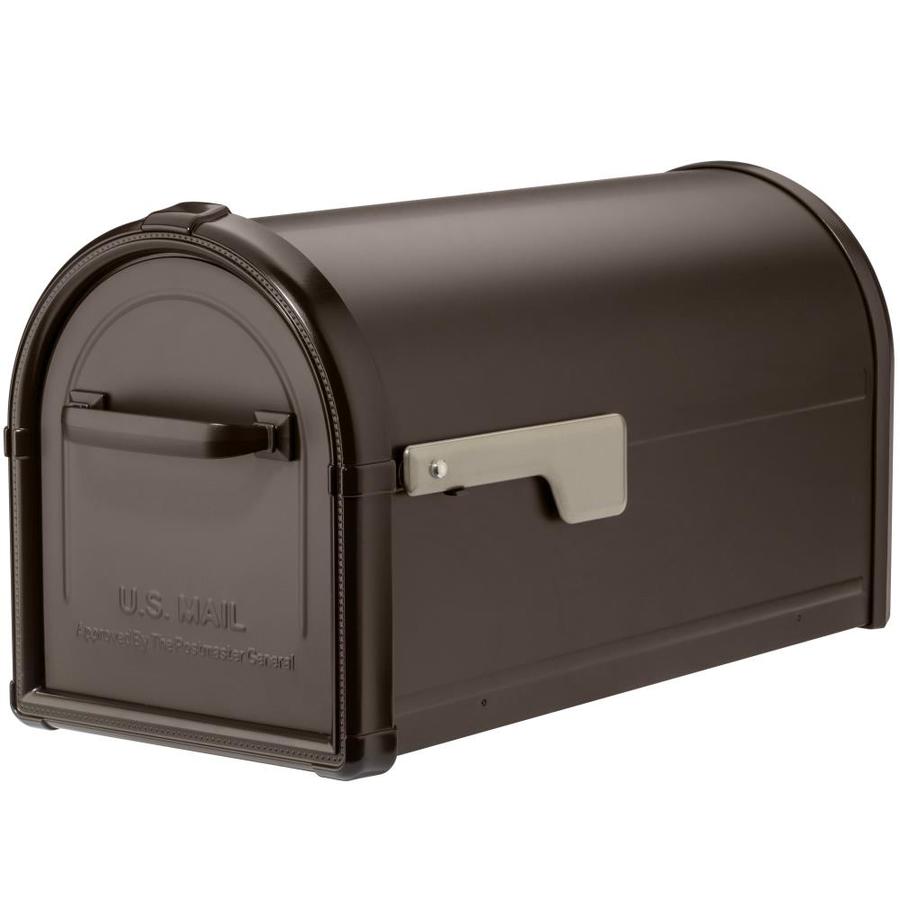 Architectural Mailboxes Hillsborough Post Mount Rubbed Bronze In The ...