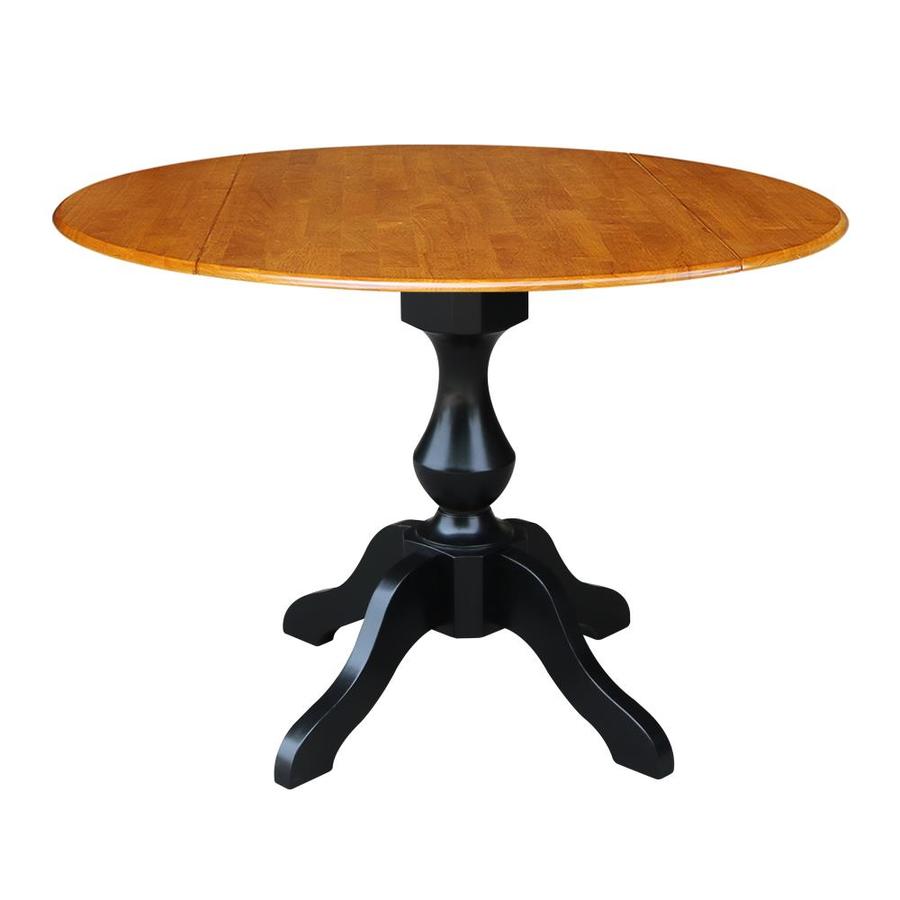 Featured image of post Black Round Drop Leaf Table - A drop leaf table is a smart choice for a small home or apartment.