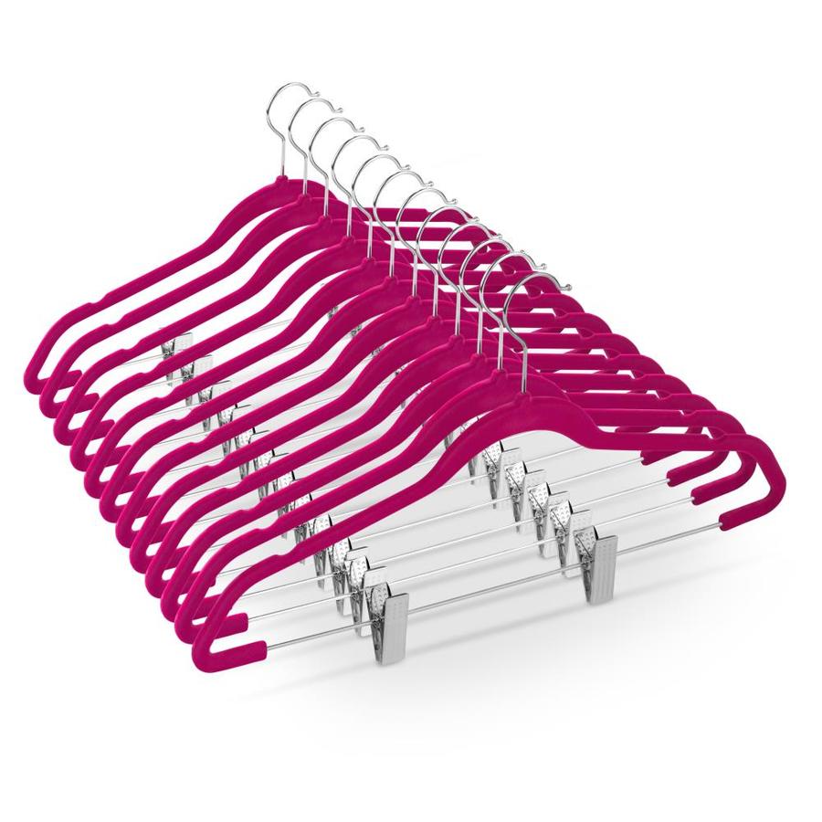 pink hangers