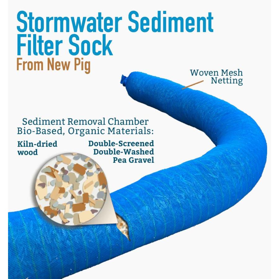 New Pig Pig® Inlet Protection Sediment Only Filter Sock Innovative