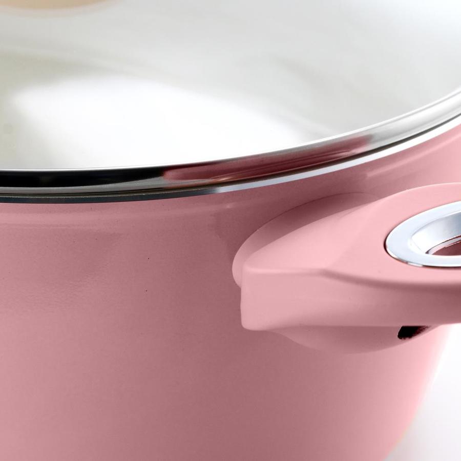Gibson Home Gibson Home Plaza Cafe Aluminum 4.5 Qt Dutch Oven with Soft